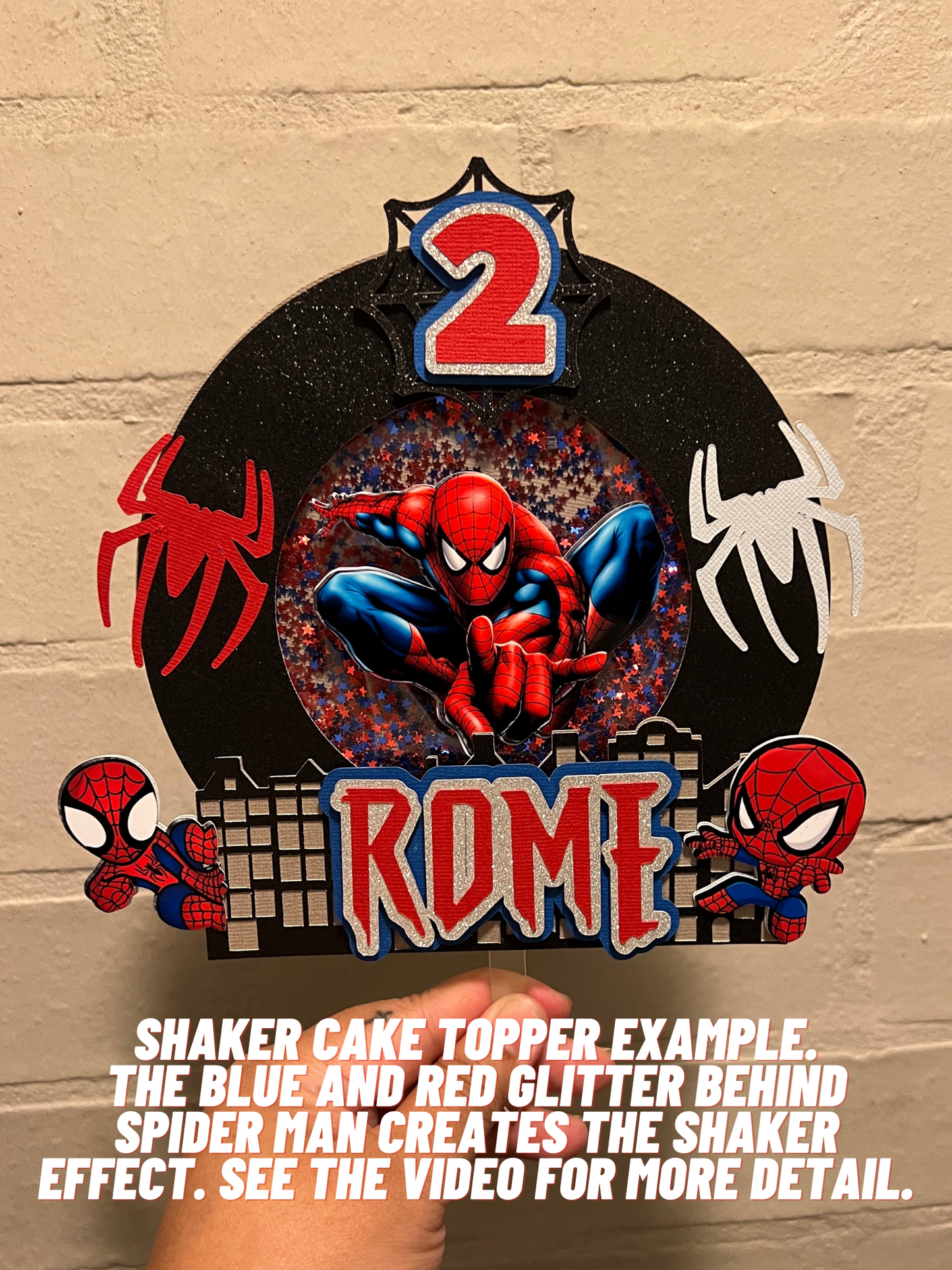 Cake Toppers (3D, Shaker and One Layer)