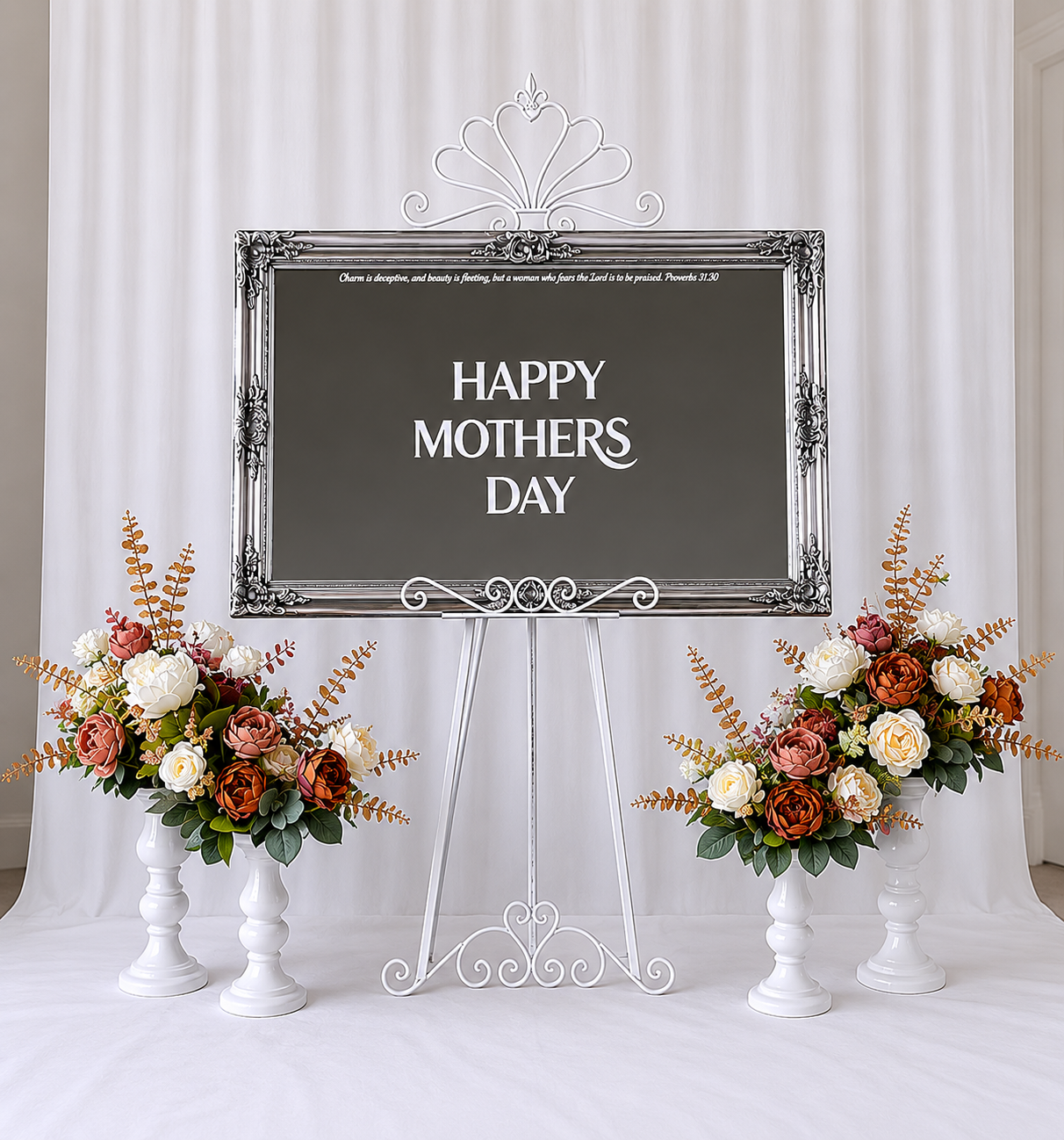 Custom Mirror Signage (Hire)